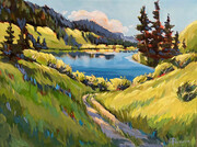 Spring Colour at the Lake (Sold)